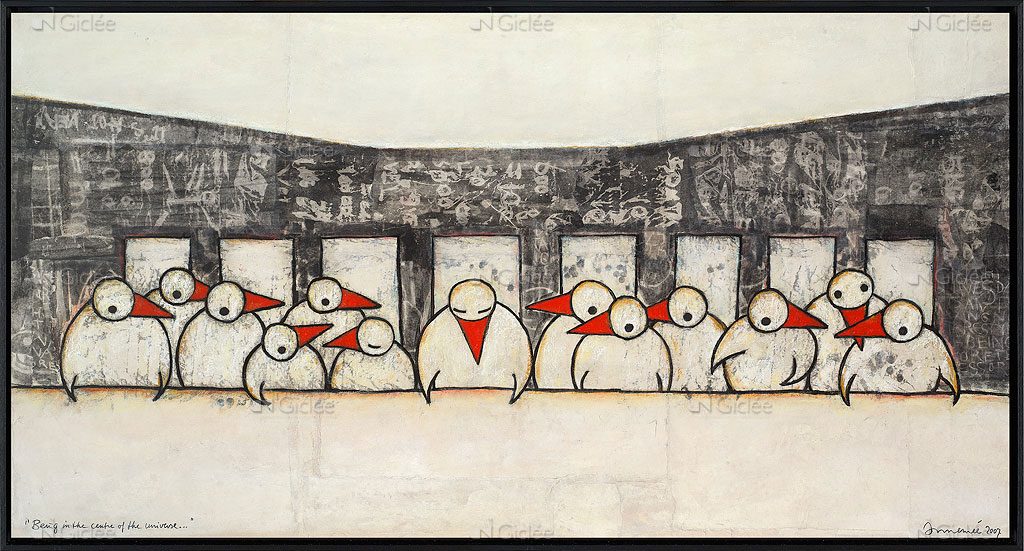 Being in the centre of the universe...