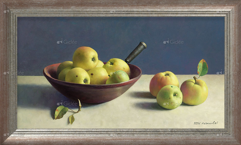 Stilleven met appels