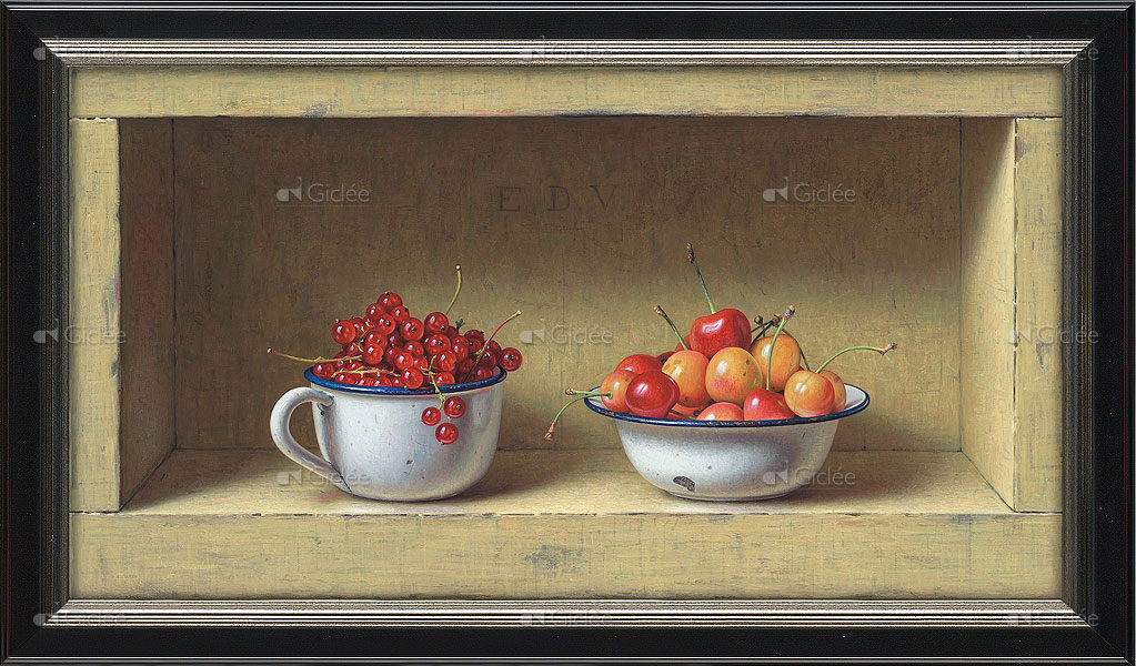 Kastje met zomerfruit