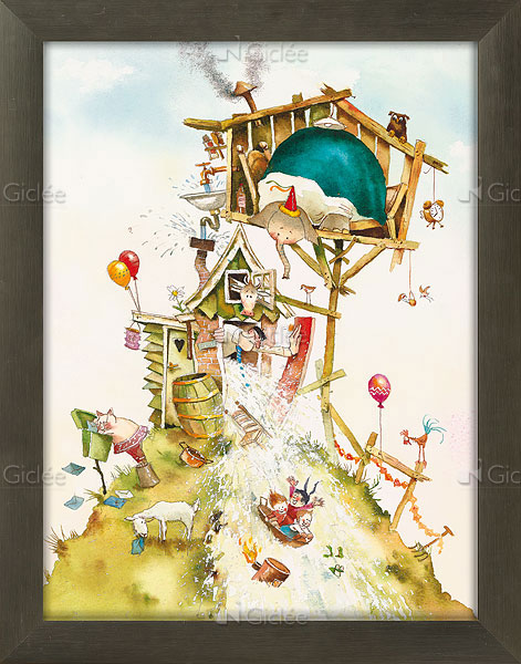 De olifant van Opa Jan is jarig