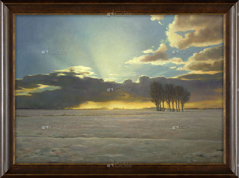 Zonsopgang bij Westeremden