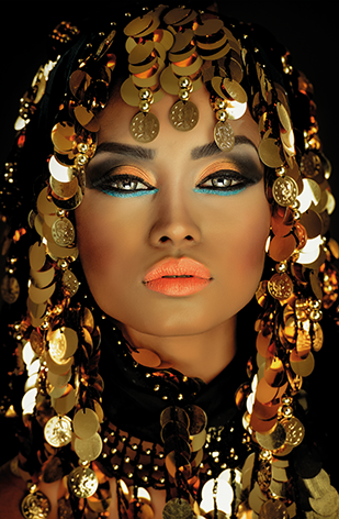 portrait of an arabian princess