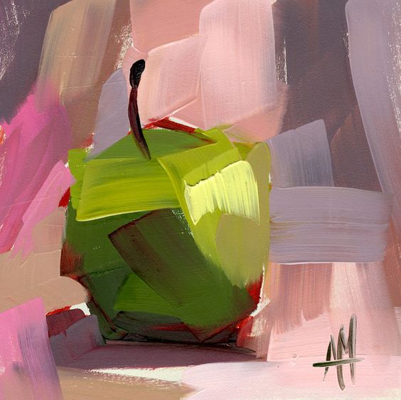 appeltjes schilderij keuken