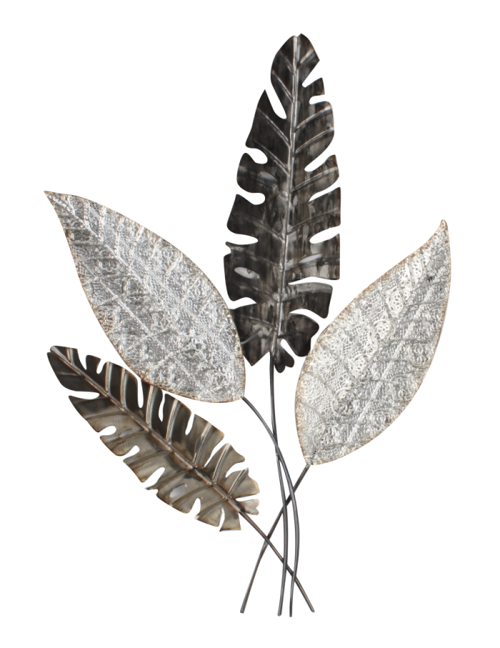 Metalen wanddecoratie Trog