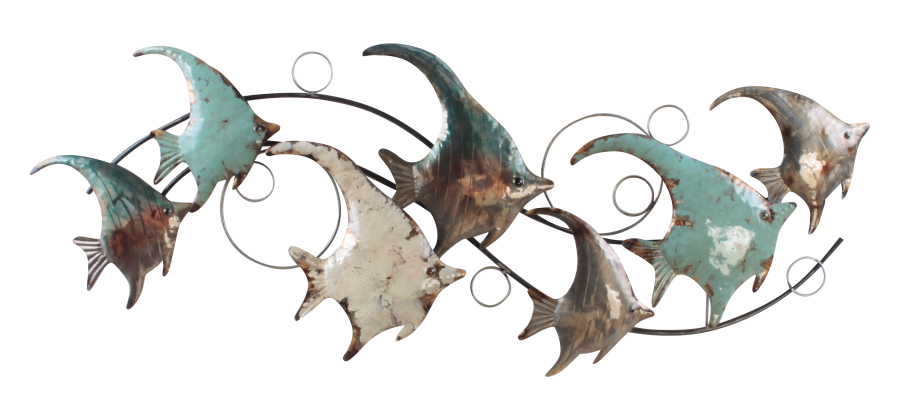 Metalen wanddecoratie Journey