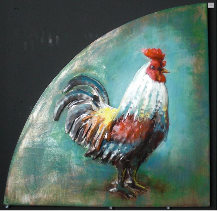 Metalen schilderij Morgenstond 1