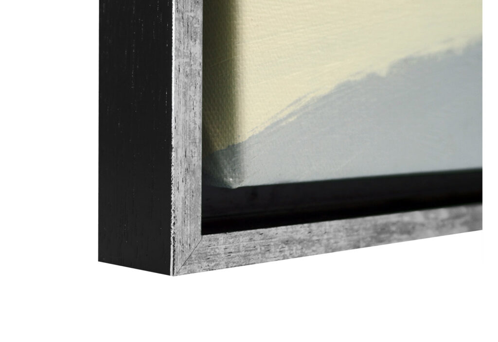 goedkope baklijst schilderij zwart zilver nerf 35 mm ls