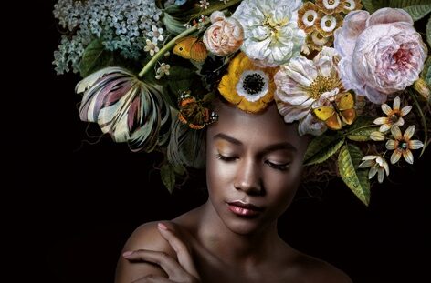 aluminium schilderij Flower Power Amelia Dibond dib1763