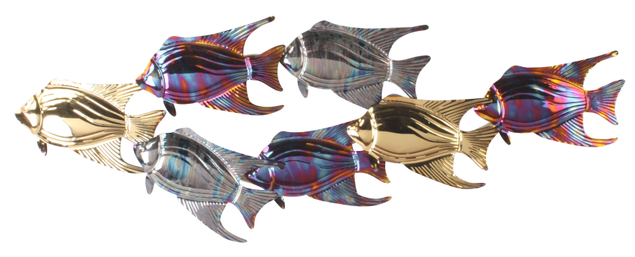 Metalen wanddecoratie Sea adventures