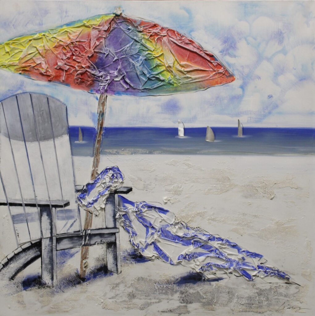 Schilderij Beach Time Zon Strand GS-P2731