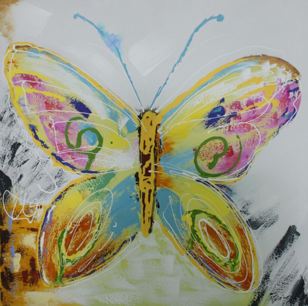 Schilderij Colorful Butterfly Kleurvol Vlinders GS-Y6010B