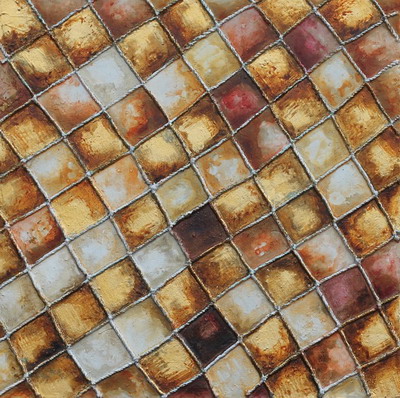 Schilderij Kash Ruit PatroonGS-Y7264