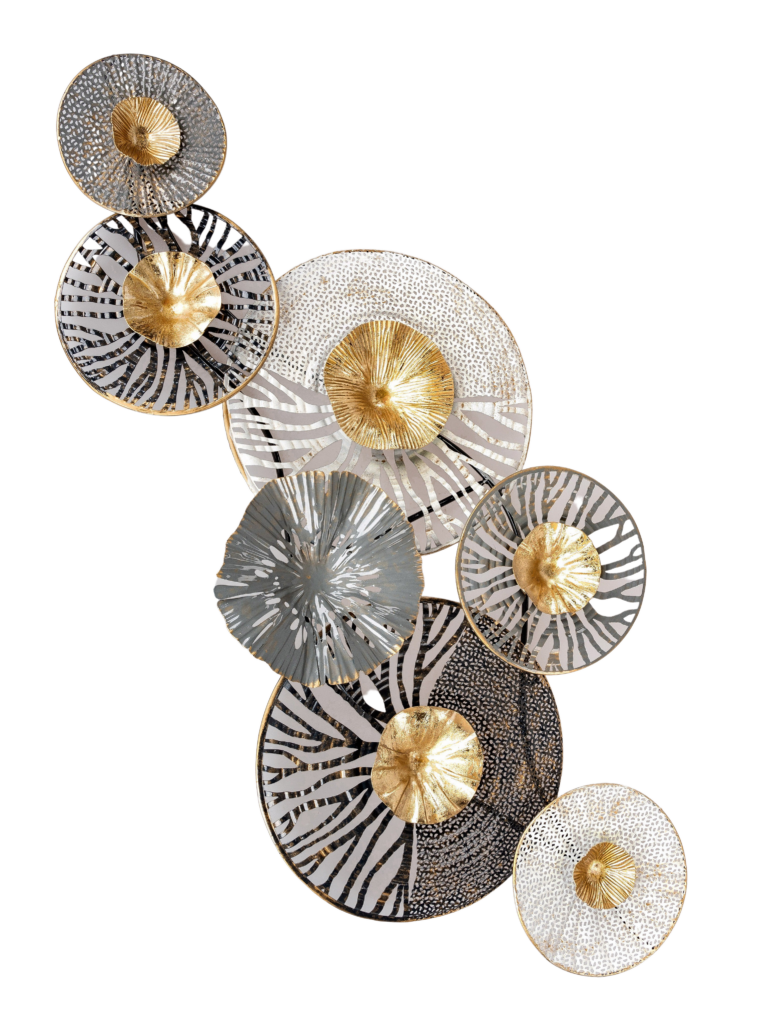 metalen wanddecoratie