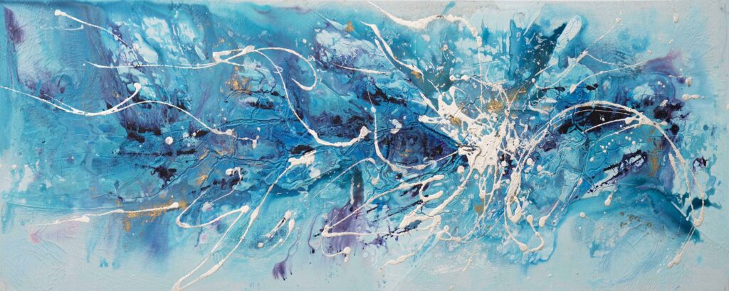 Schilderij Wild Wave Abstract Water GS-P7129