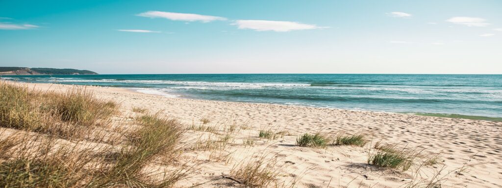 Glasschilderij Beautiful Beach View Strand GS-S437