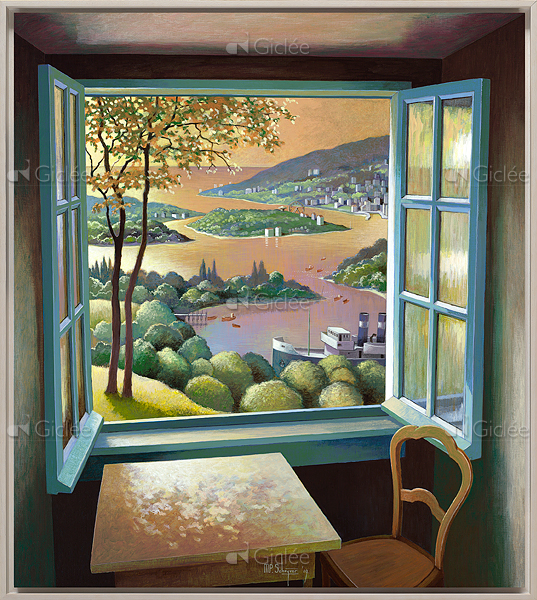 Het venster van mijn kamer