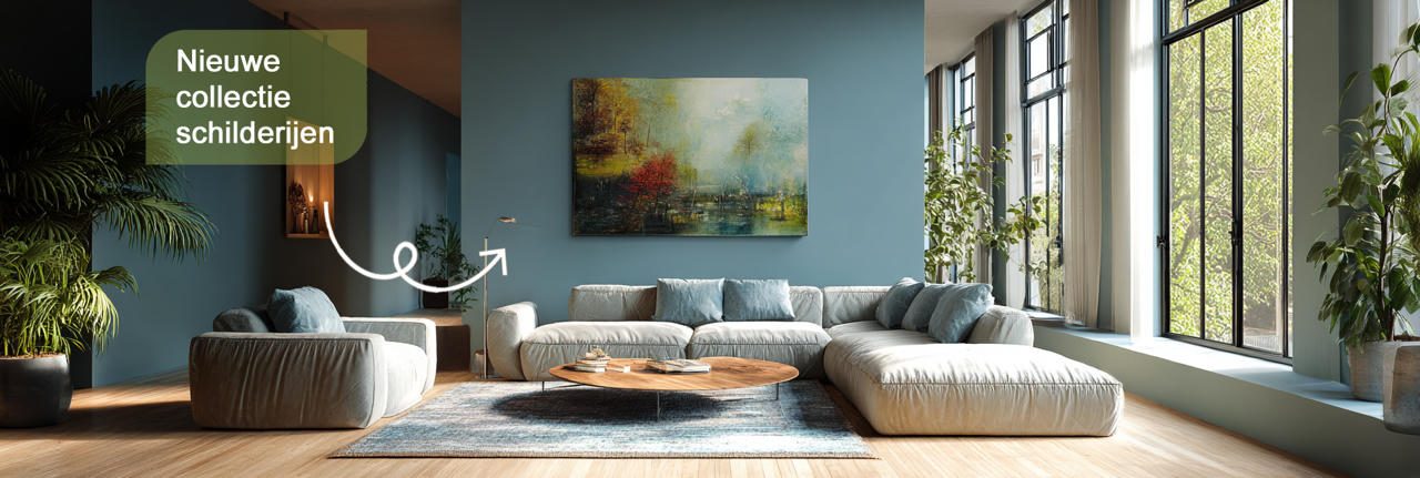 Nieuwe collectie schilderijen header